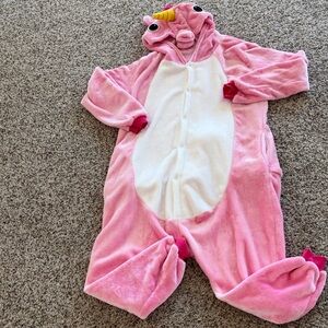 Plush unicorn sleeper/costume